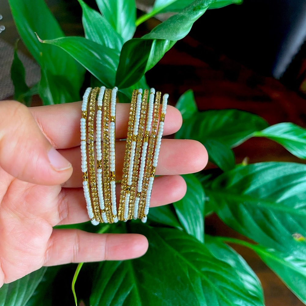 Bangles set with 11 pieces